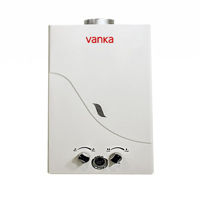 آبگرمکن دیواری 6 لیتری با دودکش و جرقه زن الکتریکی خودکار برای آب گرم فوری