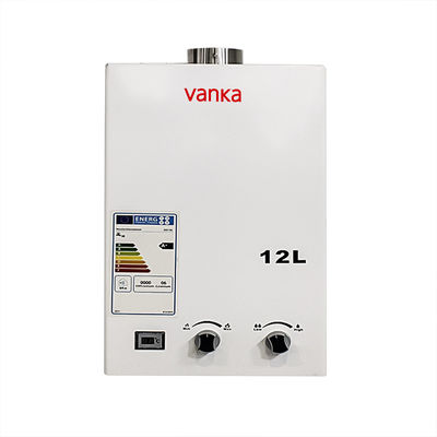 دمای دیجیتال تنظیم شده گاز خروجی اجباری آبگرمکن کارایی بالا 12L - 24L