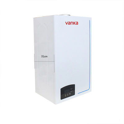 30kW آب گرم کن دیواره نصب شده پروپان گاز کامبی کتل با رادیاتور