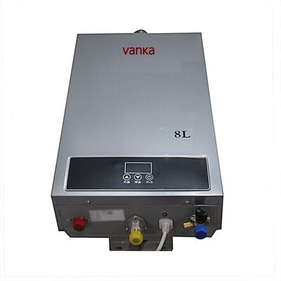 گيزر گاز پروپان قابل حمل 8L با کنترل ترموستاتیک نصب شده در ديوار