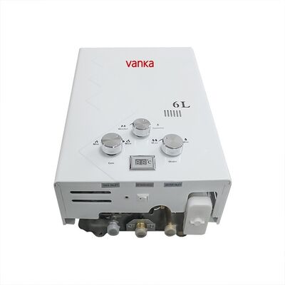 فروش عمده آبگرمکن گازی خانگی 6 لیتری گرمایش فوری دیجیتال طراحی ایمن و بی صدا