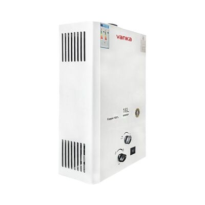 آبگرمکن گاز ترموستاتیک 16L با سیستم ایمنی دود متعادل و مستقیم