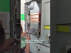 کاملا اتوماتيك 16 ليتري آبگرمکن داخلي گازي دماي ثابت فن هوشمند اجبار