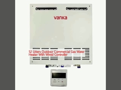 52 لیتر آبگرمکن خارجی گاز تجاری با کنترل سیم دار