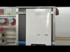 نمایش 10 لیتری آبگرمکن سفید دودکش صرفه جویی در مصرف انرژی نصب آسان دمو